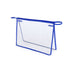 Trousse polyvalent en PVC transparent résistant avec passepoil renforcé LOSUT bords bleues