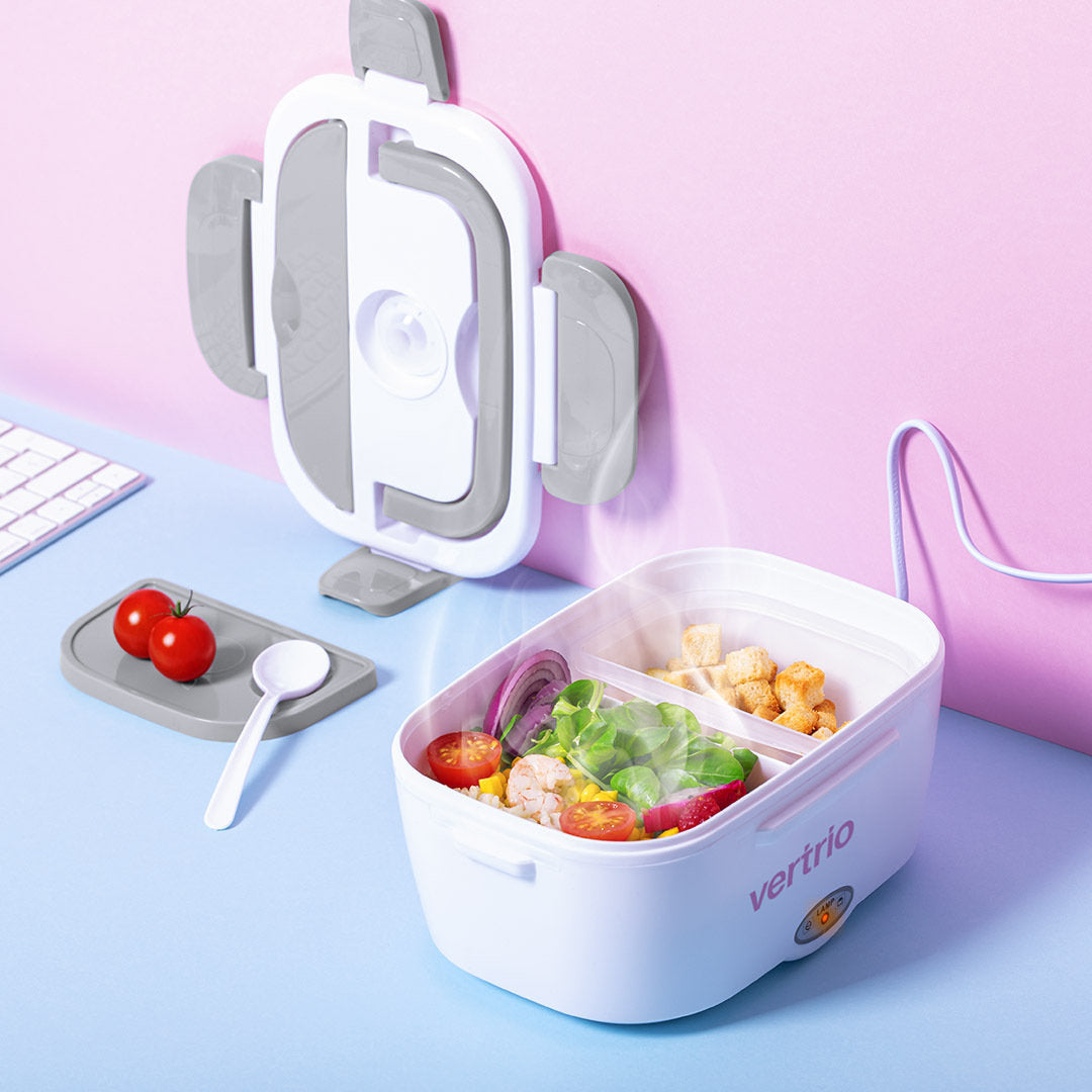 Tupperware électrique de capacité 1l en abs sans bpa CALPY se réchauffe avec une prise