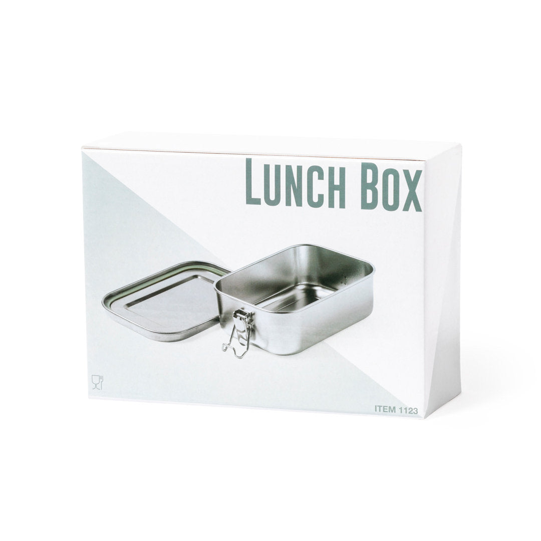 Boîte à lunch en inox pour repas sécurisé