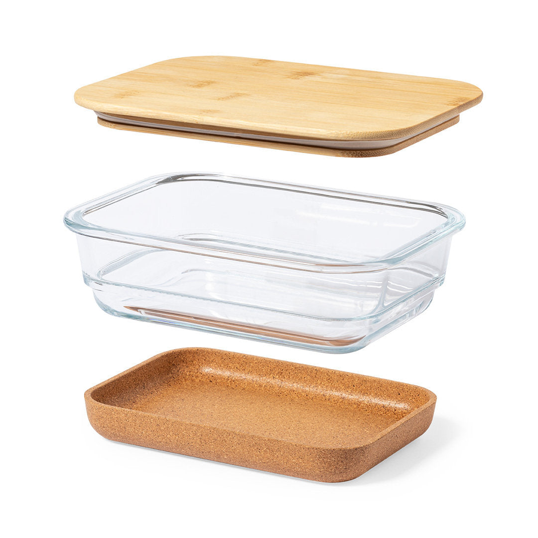 Verre Tupperware Tupperware en verre, bambou et en liège CRISBUT – TRANS LASER