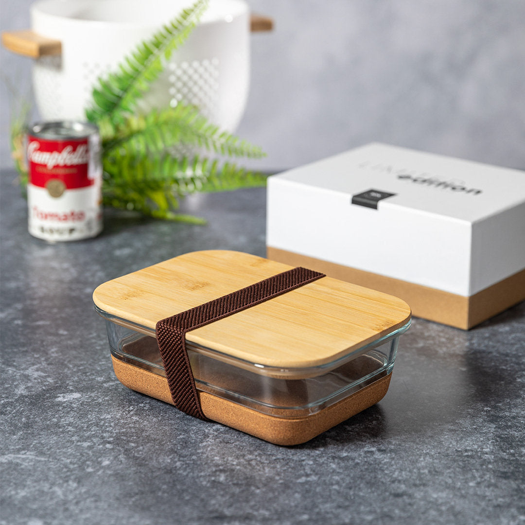 Verre Tupperware Tupperware en verre, bambou et en liège CRISBUT – TRANS LASER