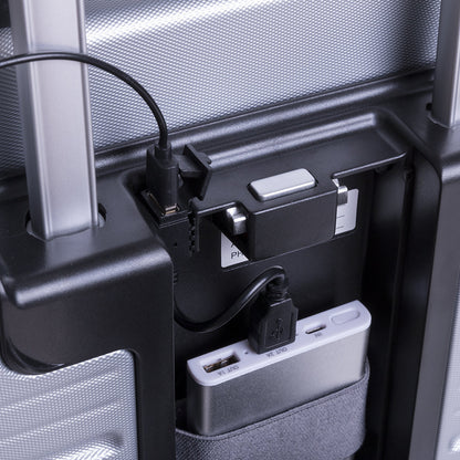 valise Serrure de sécurité TSA incluse pour une sécurité renforcée lors des voyages.