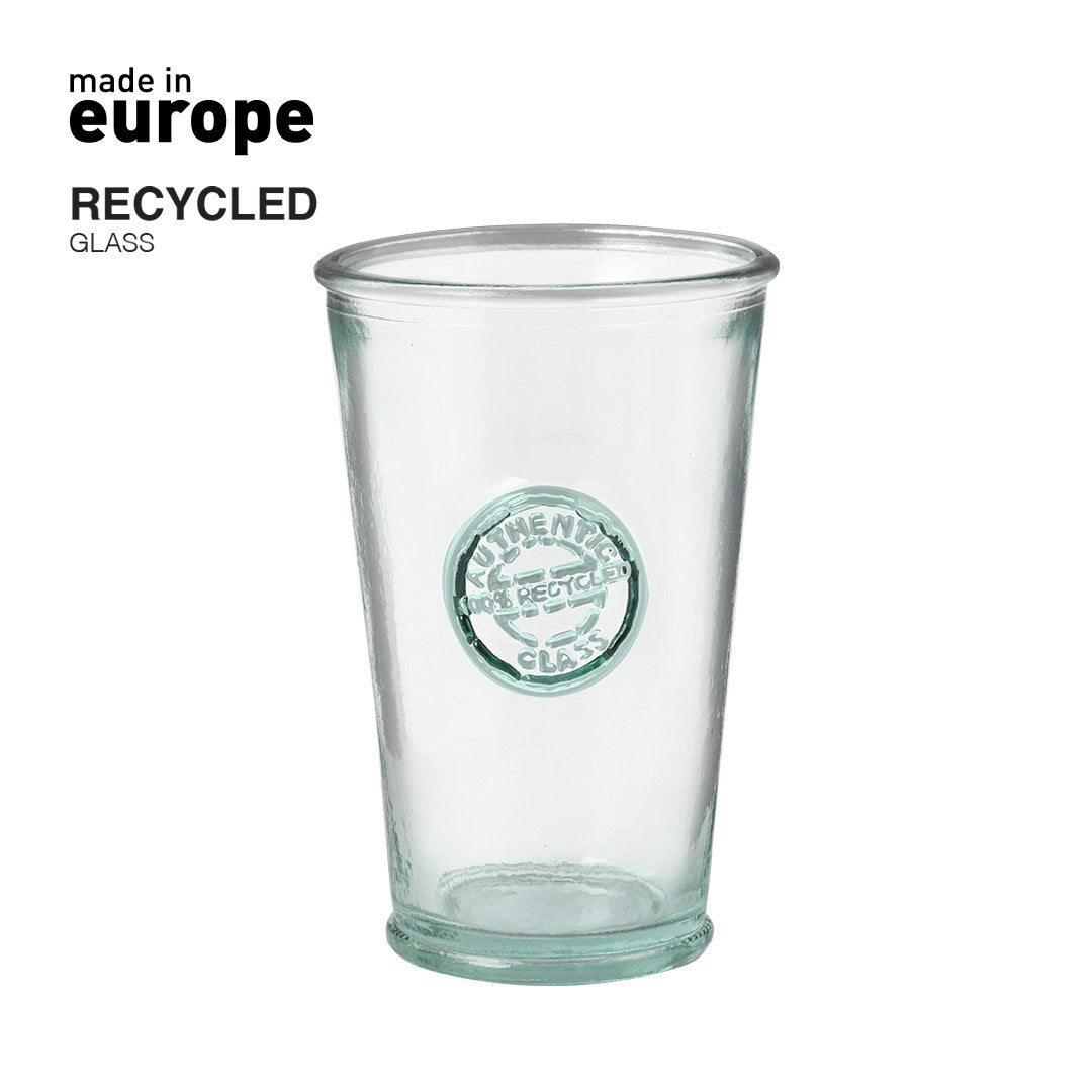 Verre recyclé GRS de 300 ml fabriqué en Europe RAWLIN avec marquage logo