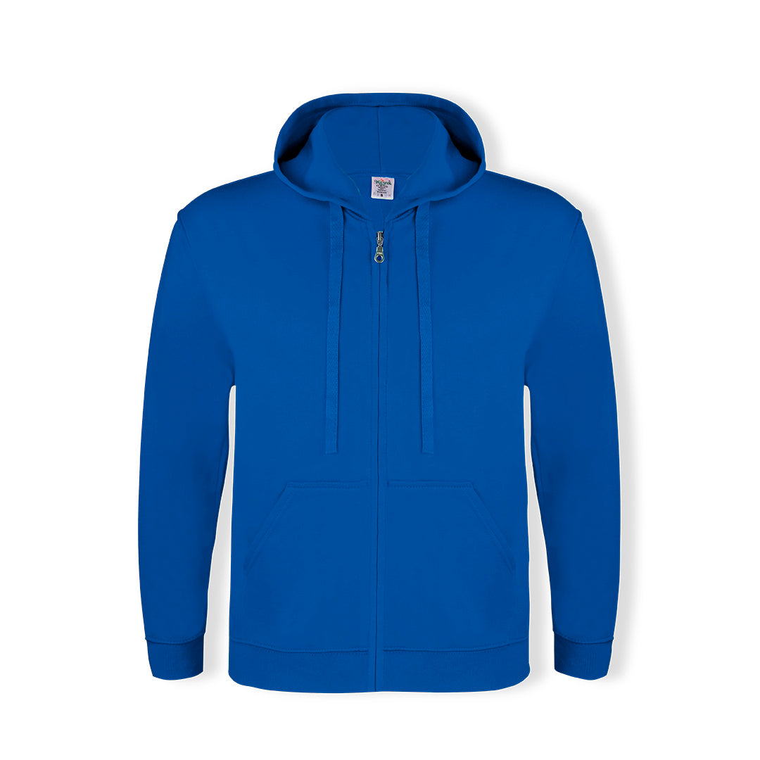 Veste sweat zippée à capuche adultes 50% coton et 50% polyester de 280gr/m2 KEYA SWZ280