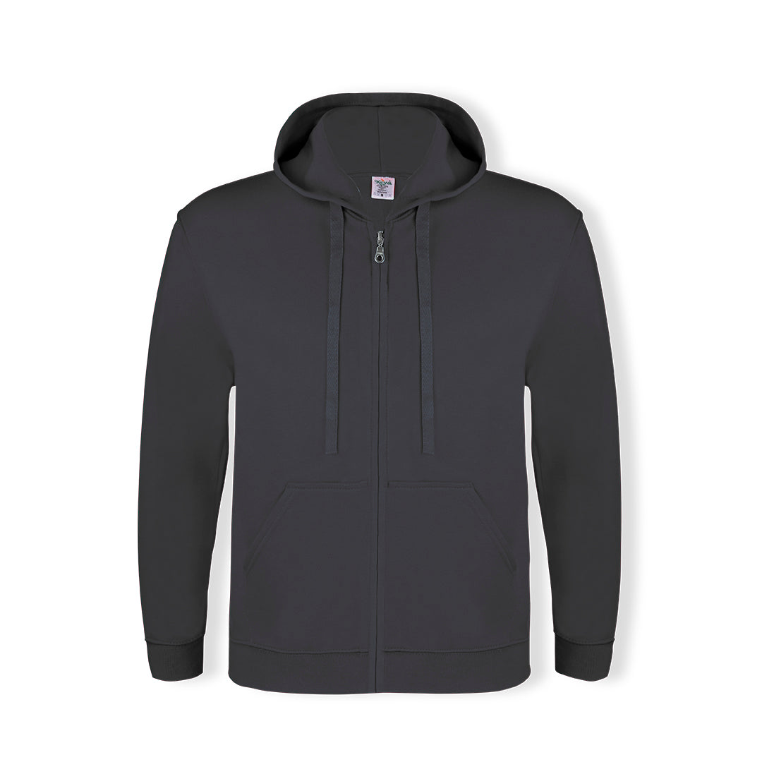 Veste sweat zippée à capuche adultes 50% coton et 50% polyester de 280gr/m2 KEYA SWZ280
