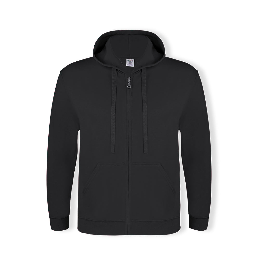 Veste sweat zippée à capuche adultes 50% coton et 50% polyester de 280gr/m2 KEYA SWZ280