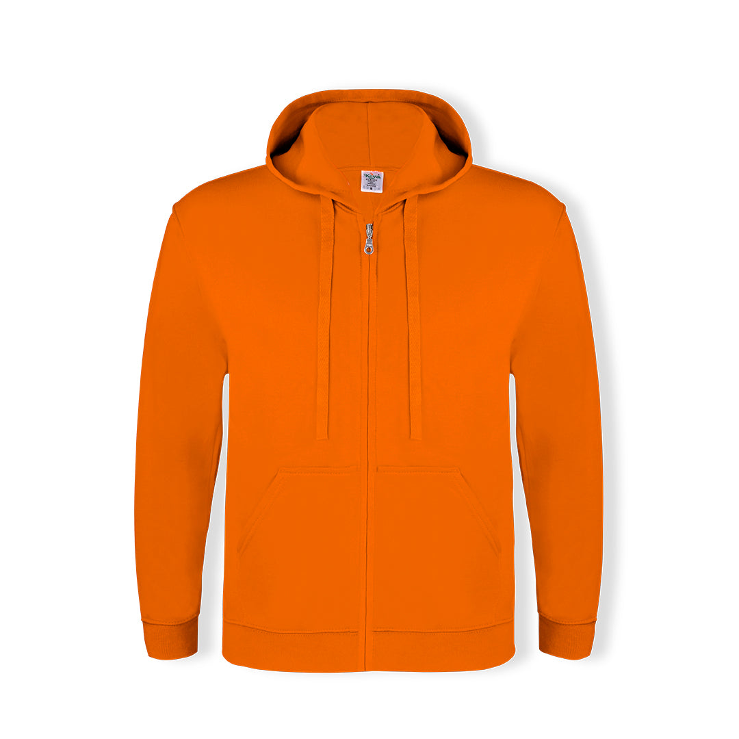 Veste sweat zippée à capuche adultes 50% coton et 50% polyester de 280gr/m2 KEYA SWZ280