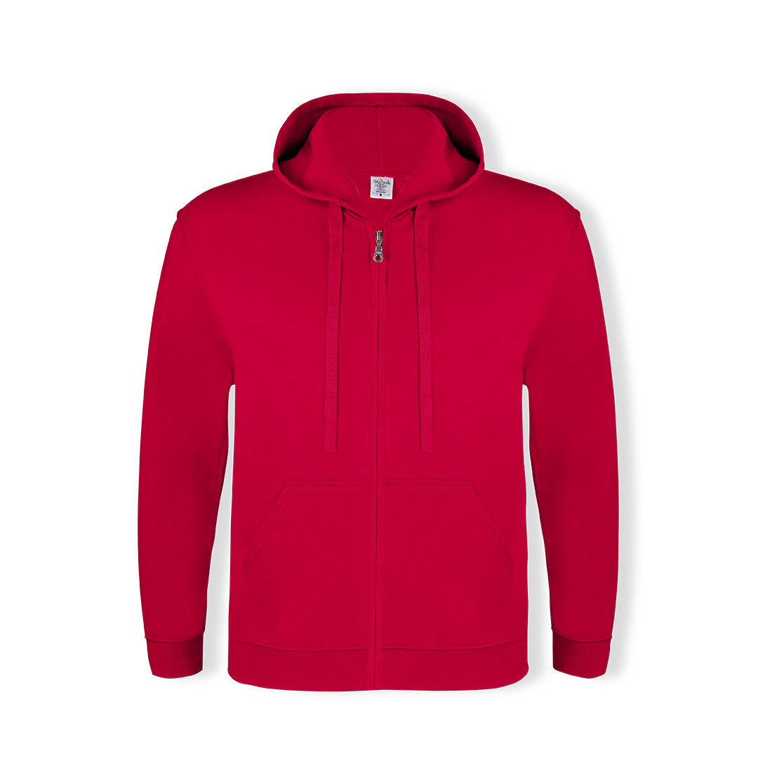 Veste sweat zippée à capuche adultes 50% coton et 50% polyester de 280gr/m2 KEYA SWZ280
