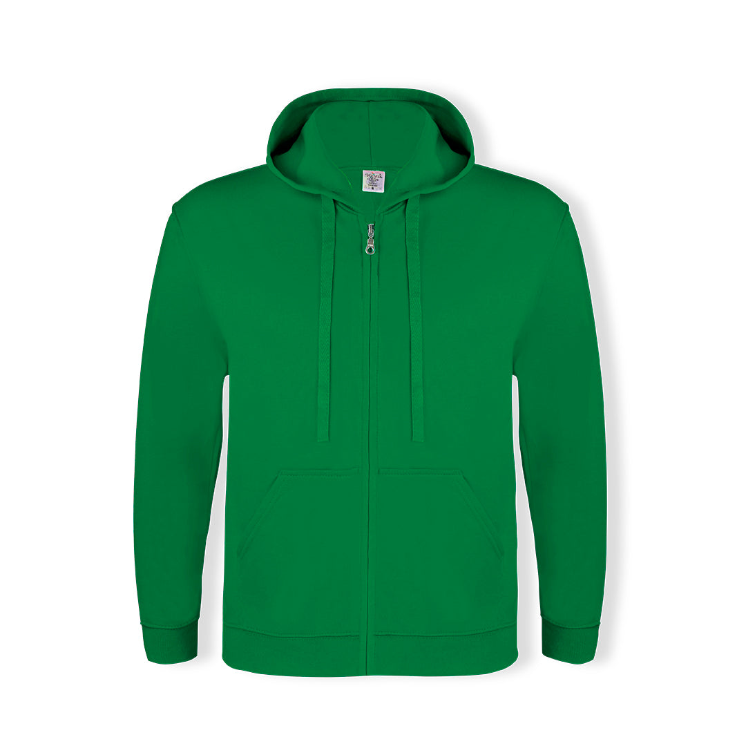 Veste sweat zippée à capuche adultes 50% coton et 50% polyester de 280gr/m2 KEYA SWZ280