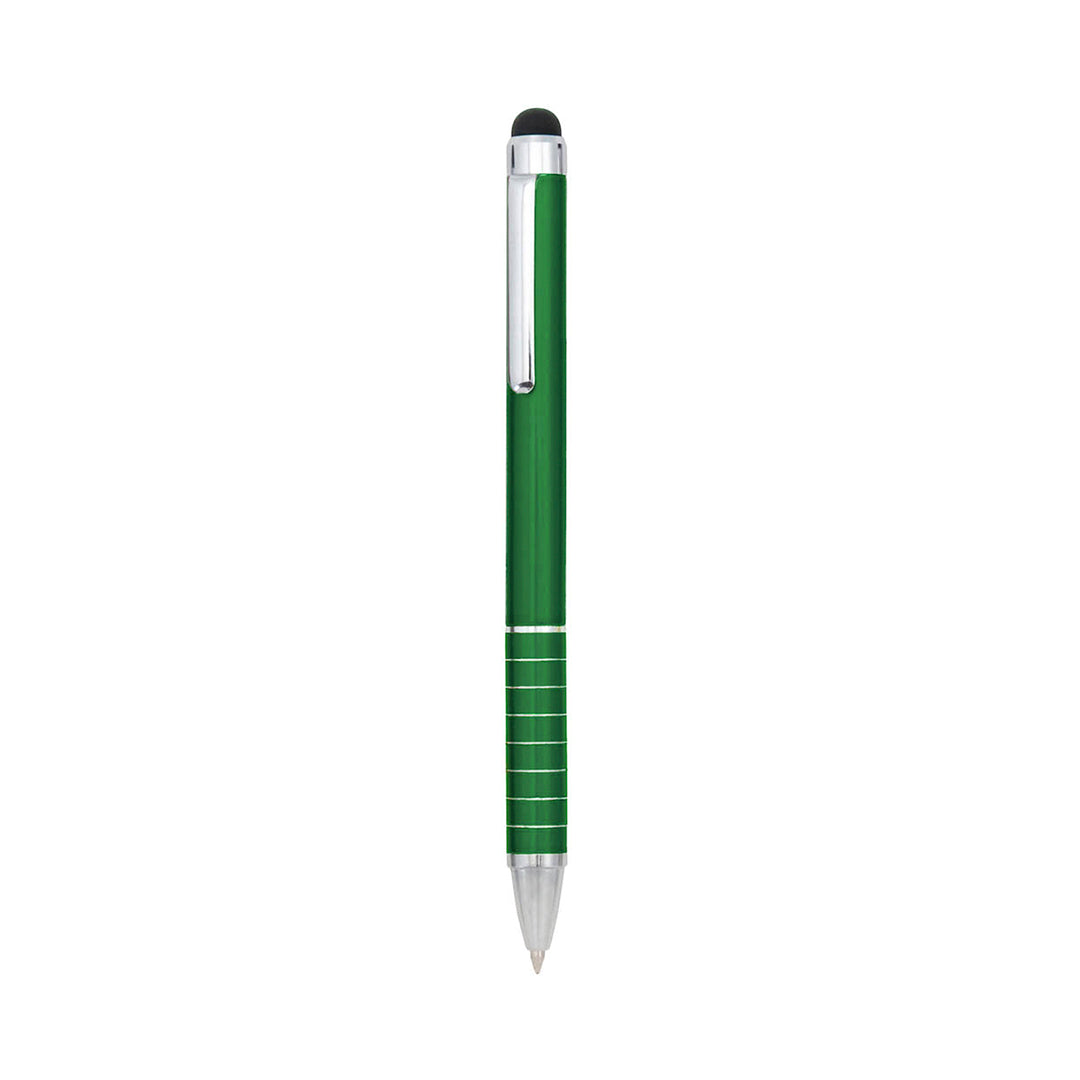 Stylo bille avec stylet intégré MINOX vert