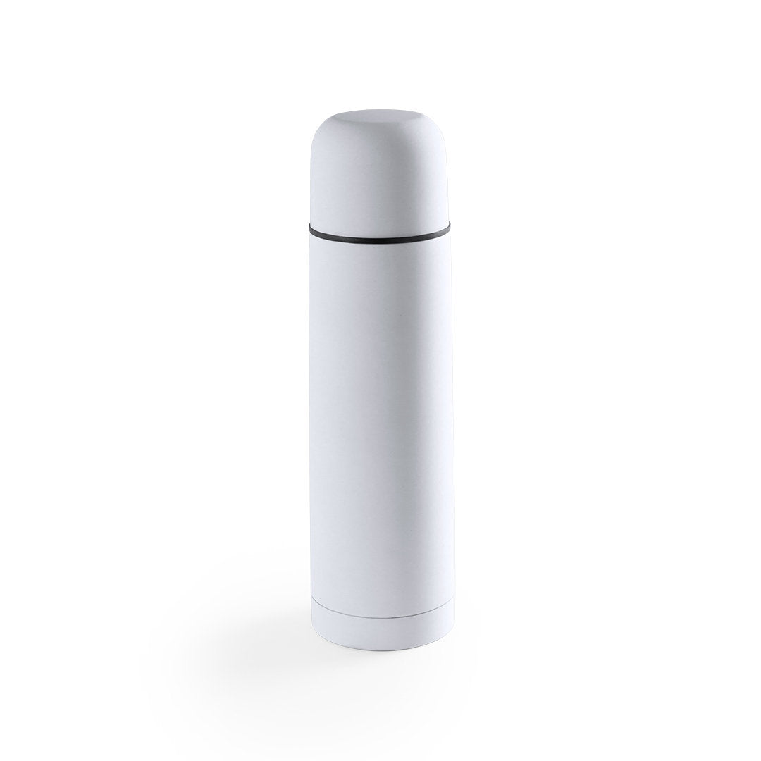 Thermos en acier inoxydable 500 ml HOSBAN blanc