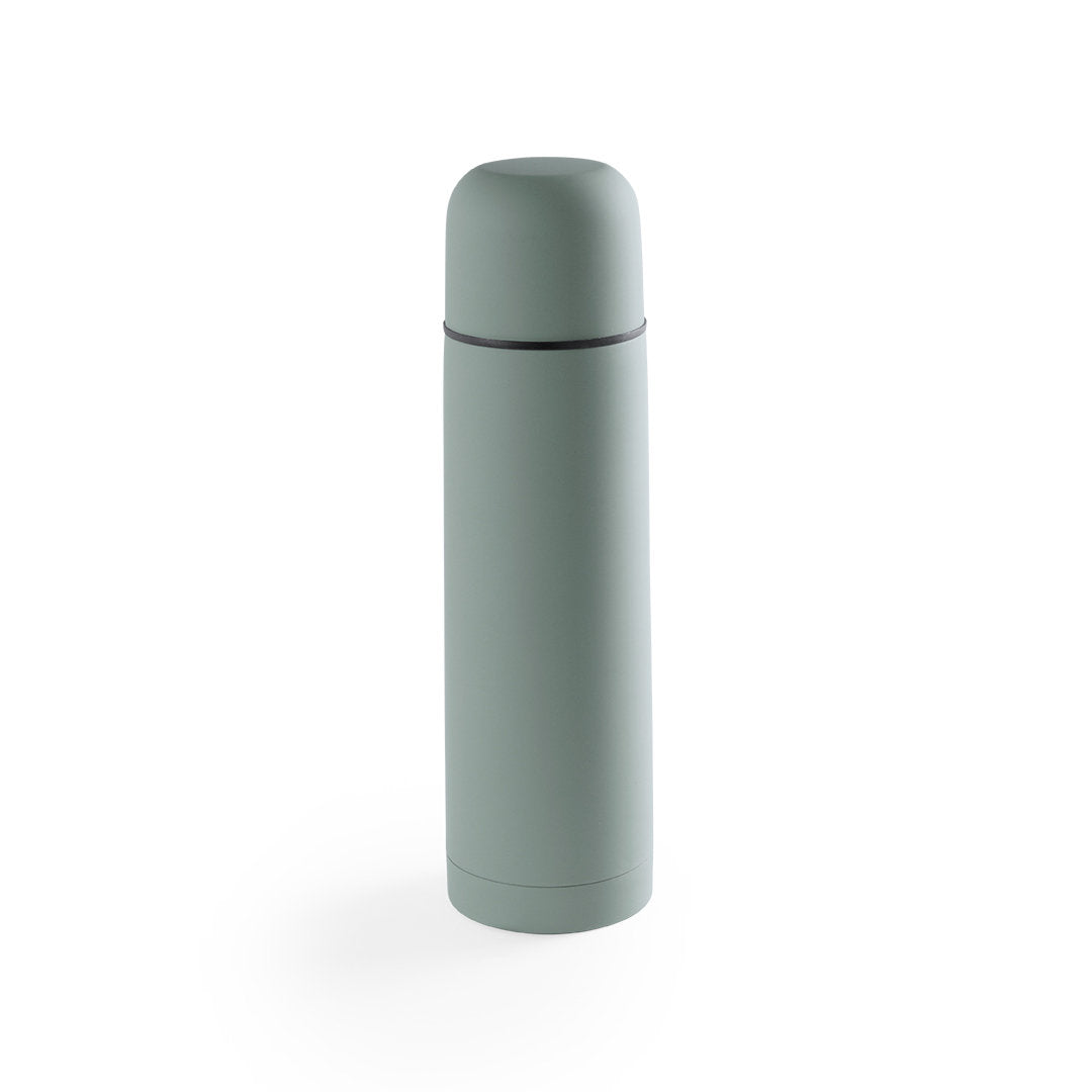 Thermos en acier inoxydable 500 ml HOSBAN gris bleu