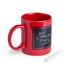 Mug en céramique de 370 ml DARIEL rouge