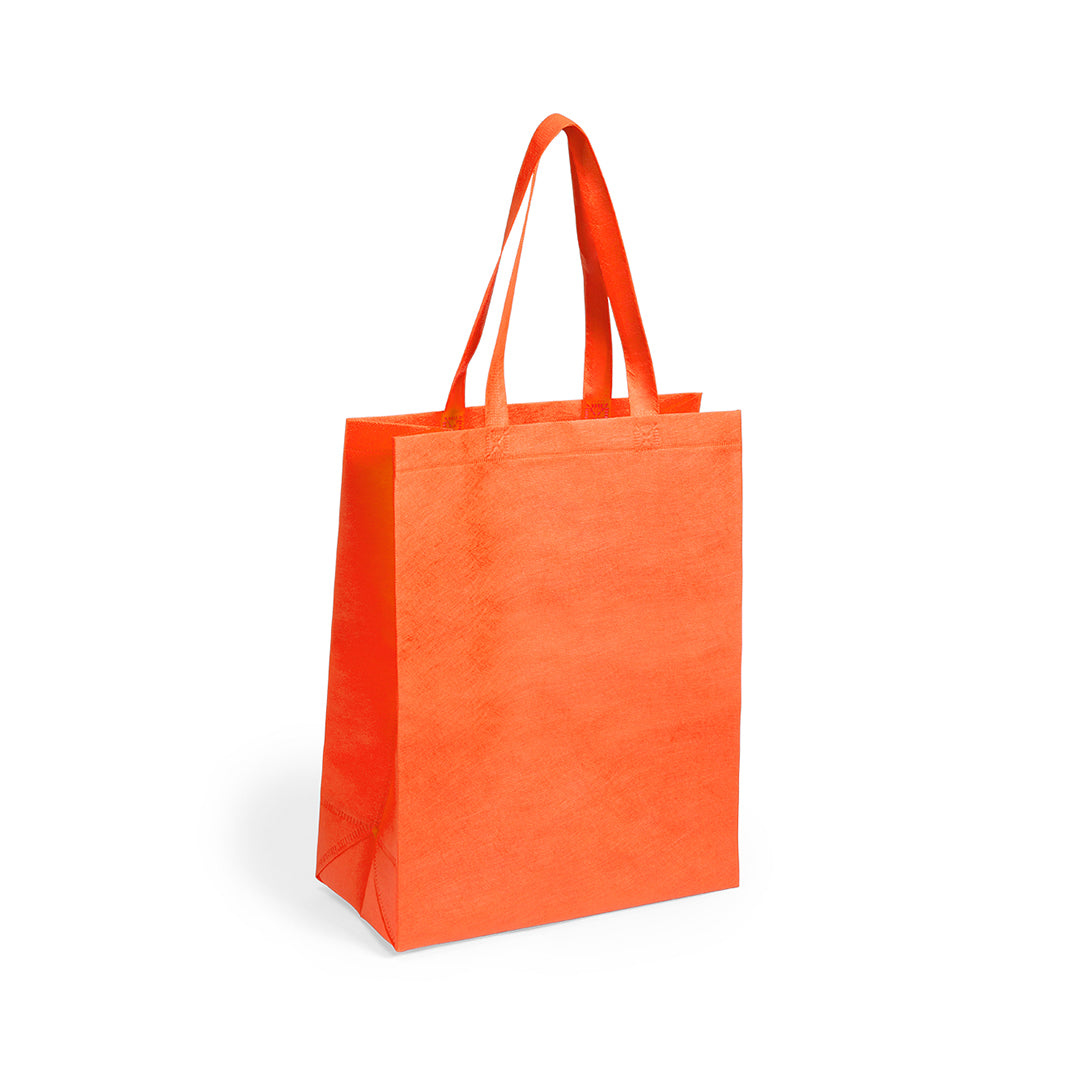 sac orange avec Polyvalent et adapté pour les courses, le shopping ou le rangement.