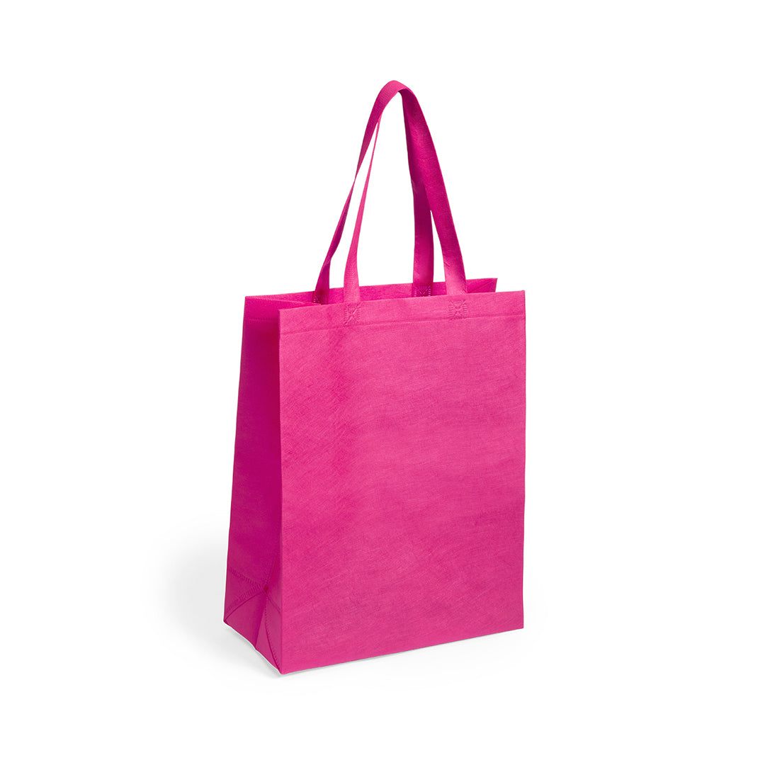 sac rose avec Soufflet pratique, augmentant la capacité de rangement du sac.