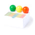 Set de surligneurs avec 3 marqueurs fluo BOLINGS marquage logo