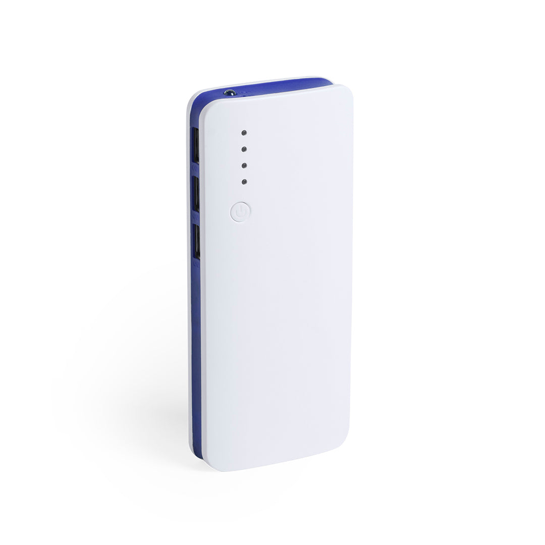 Power bank 10 000 mah avec led KAPRIN blanc et bleu