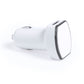 Chargeur USB allume cigare avec traqueur GPS BRETER blanc et noir