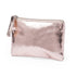 porte monnaie en similicuir  rose gold