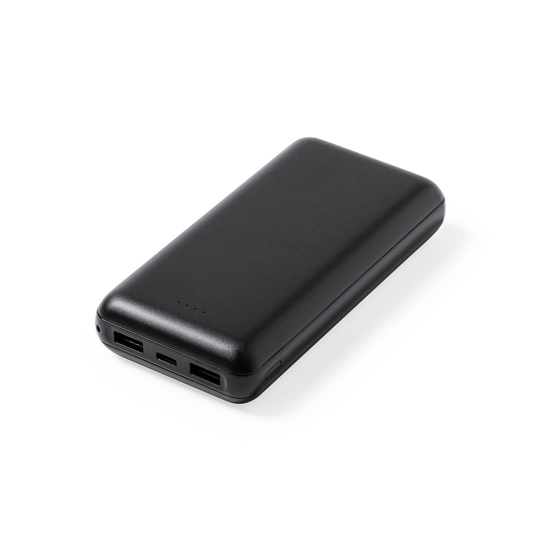 Power bank 20 000 mah avec led KIUBERT noir