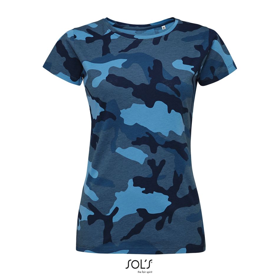 camo tee shirt womens