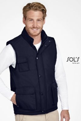 Bodywarmer WELLS portee par un homme