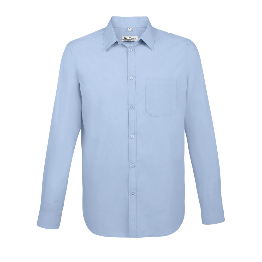 Chemise BALTIMORE FIT bleue ciel