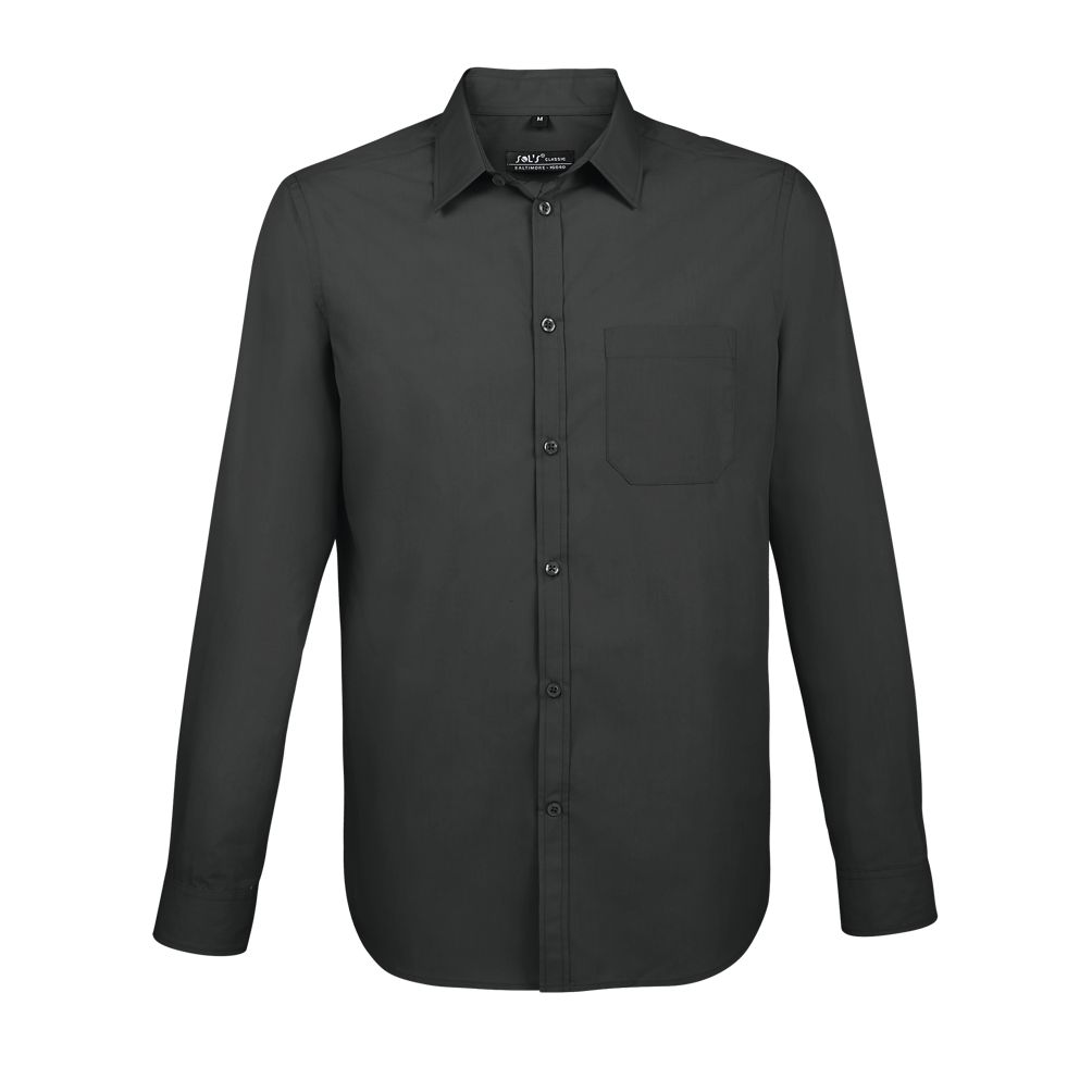 Chemise BALTIMORE FIT grise foncee