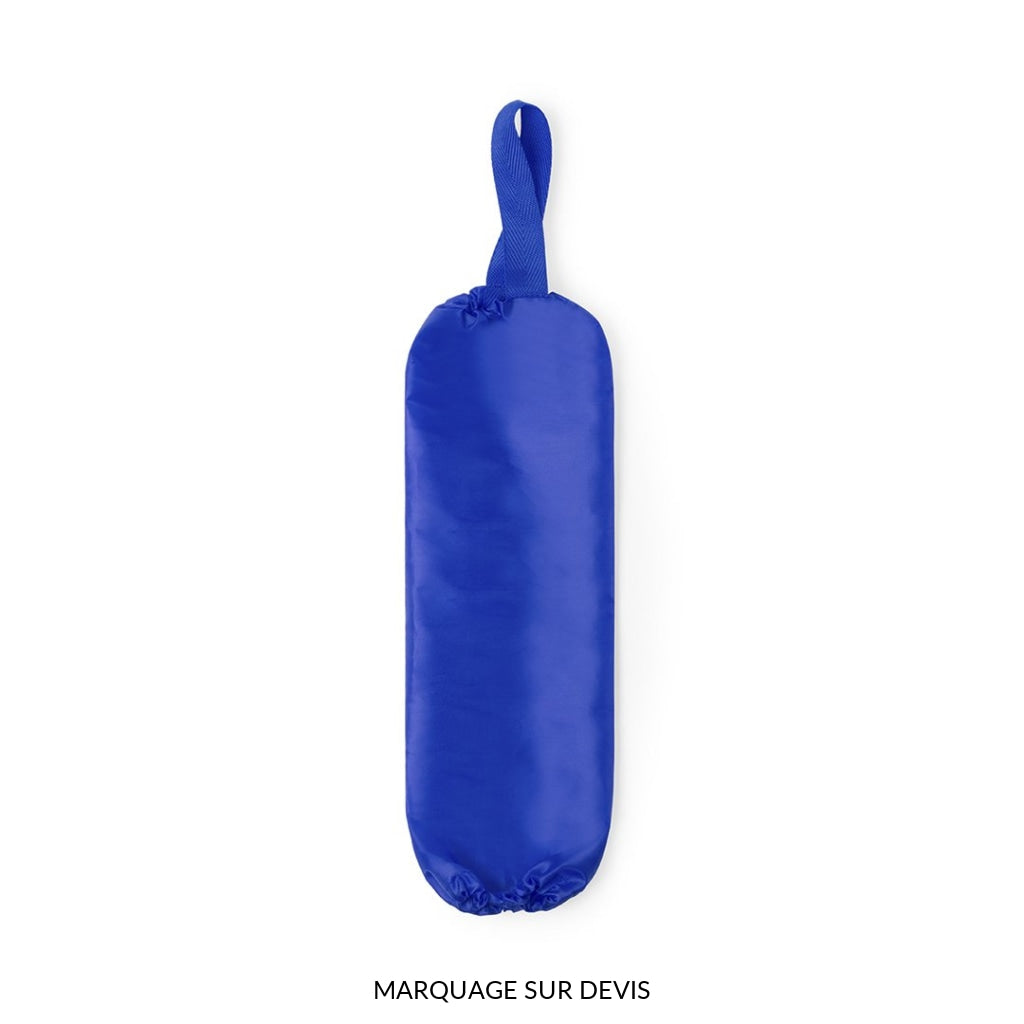 Sac de recyclage bleu personnalisable