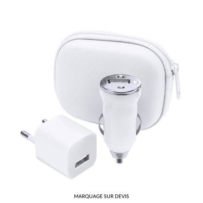 Set Chargeurs USB Canox