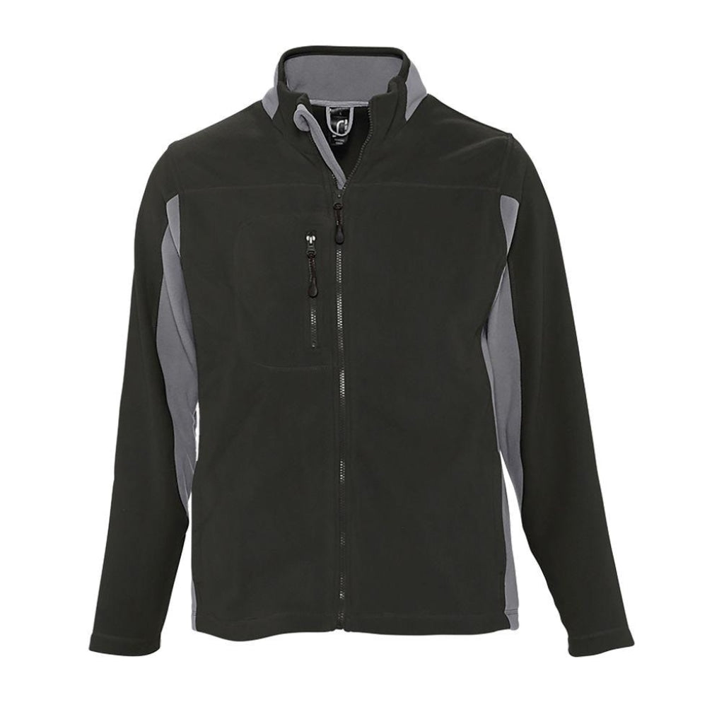 Veste polaire bicolore zippée homme NORDIC