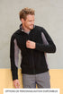 Veste polaire bicolore zippée homme NORDIC