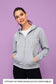 VESTE ZIPPÉE FEMME À CAPUCHE DOUBLÉE SEVEN WOMEN