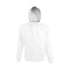 Veste zippée homme bicolore à capuche doublée contrastée SOUL MEN