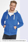 VESTE ZIPPÉE UNISEXE DOUBLÉE SHERPA SHERPA